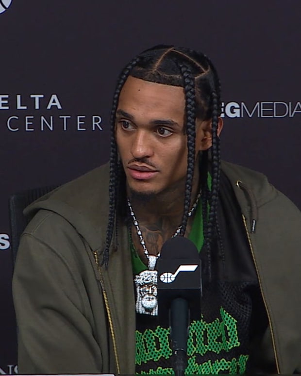 Jordan Clarkson on Playing Fast and Limiting Turnovers after Win over Blazers